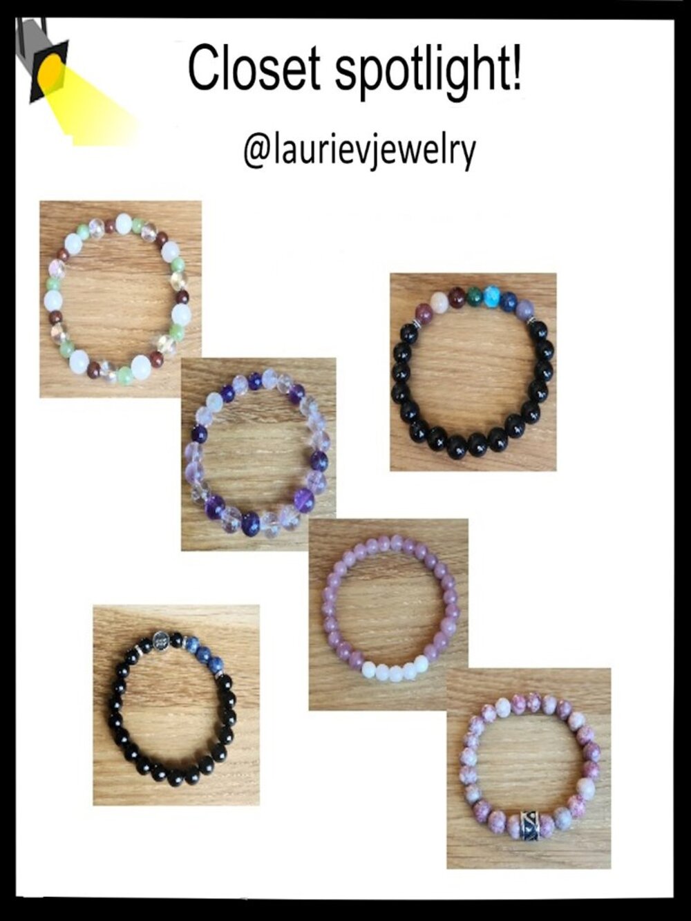 Check out @laurievjewelry for Wonderful Hand Crafted Bracelets and more